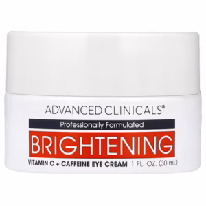 Advanced Clinicals Brightening Vitamin C + Caffeine Eye Cream 30ml