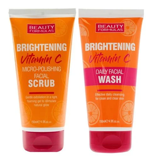 Beauty Formulas Brightening Vitamin C Daily Facial Wash – 150ml - Image 2