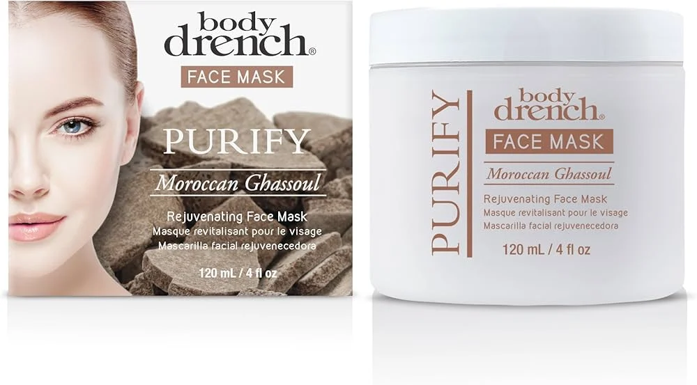 Body Drench Face Mask Purify Moroccan Ghassoul - 120ml