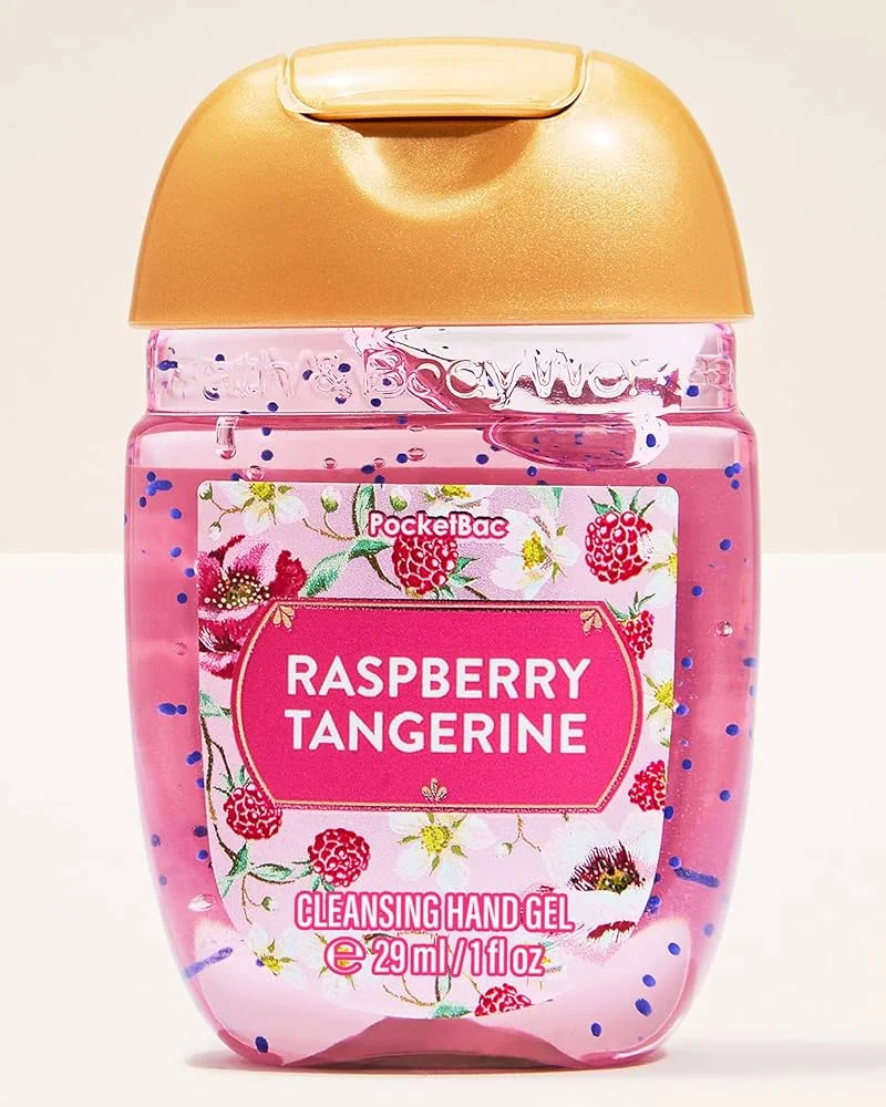 Bath And Body Works Raspberry Tangerine Hand Sanitizer Anti Bacterial Gel 29ml