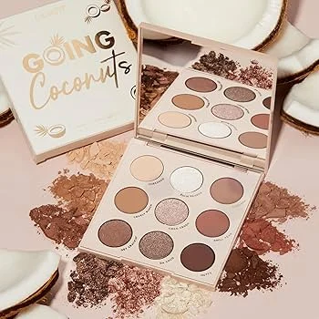 Colour Pop Going Coconuts Pressed Powder Palette