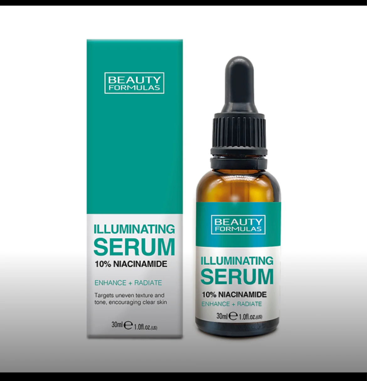 Beauty Formulas Illuminating Serum 10% Niacinamide 30ml - Image 2
