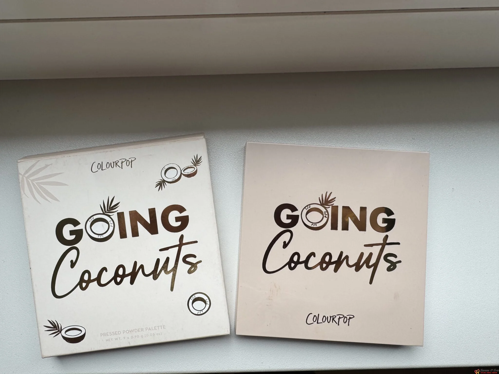 Colour Pop Going Coconuts Pressed Powder Palette - Image 3