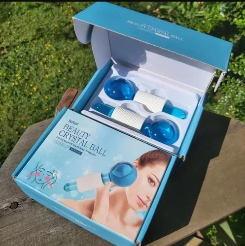Beauty Crystal Ball Facial Cooling Face and Eye Massage - Image 2