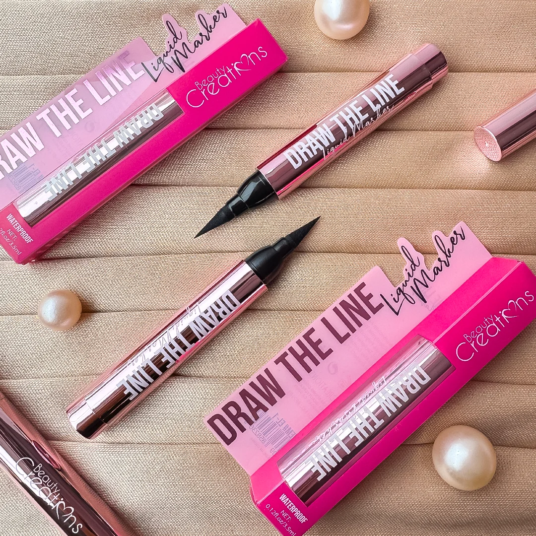 Beauty Creations Draw The Line Liquid Black Waterproof Eyeliner