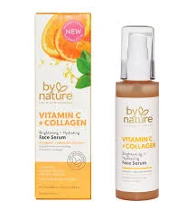 By Nature Vitamin C & Collagen Brightening & Hydrating Face Serum - 90ML - Image 3