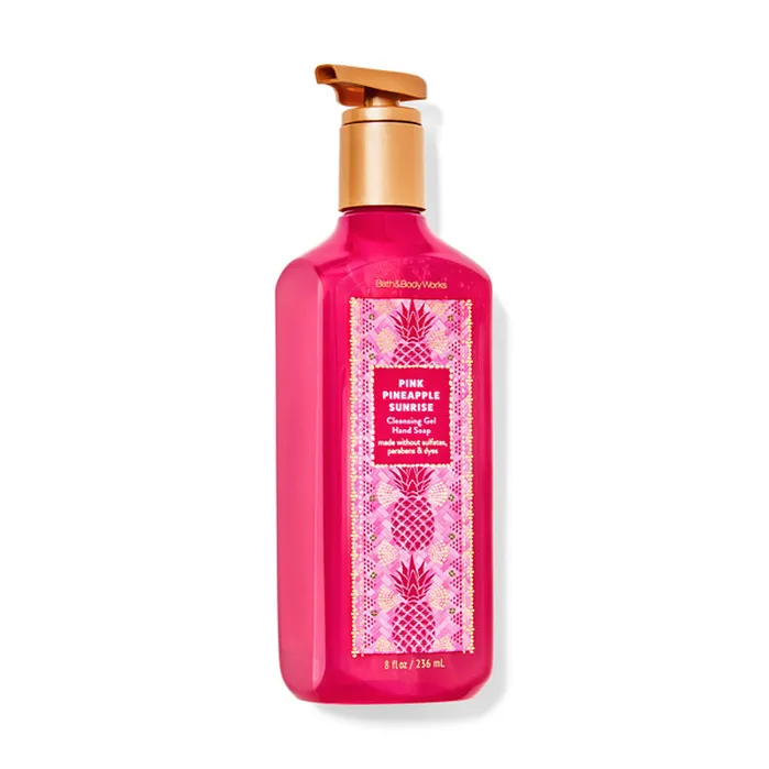 Bath & Body Works Pink Pineapple Sunrise Cleansing Gel Hand Soap