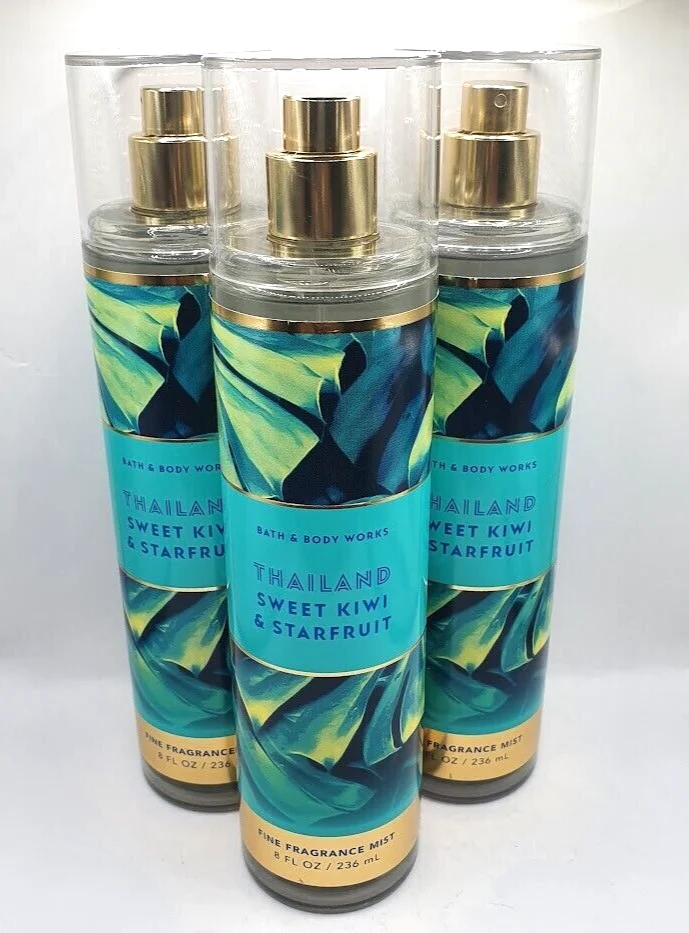 Bath & Body Works Thailand Sweet Kiwi & Starfruit Fine Fragrance Mist 236ml