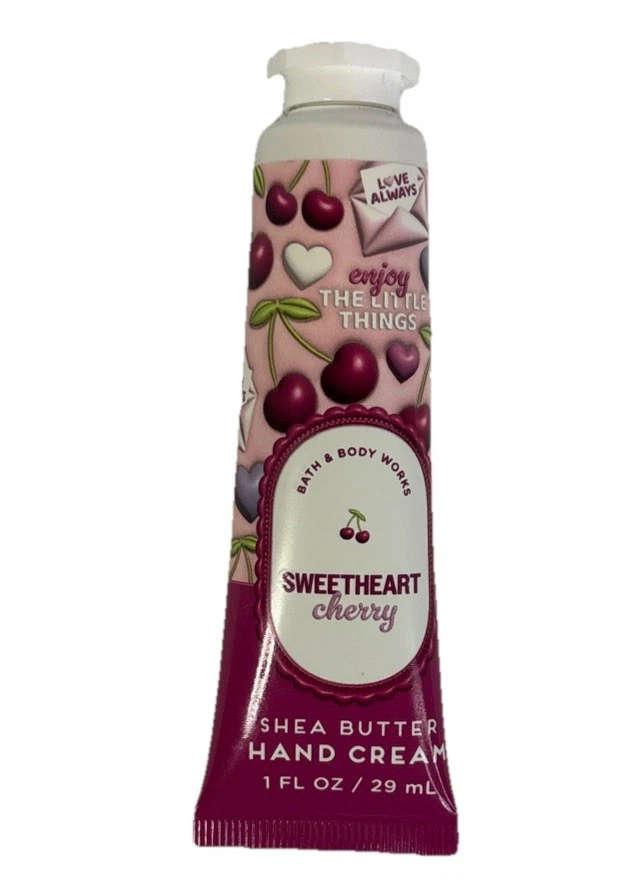 Bath & Body Works Sweetheart Cherry Shea Butter Hand Cream 1oz - Image 3