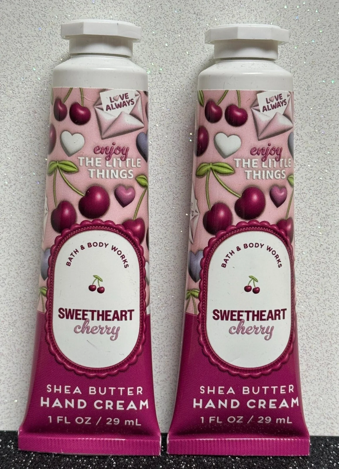 Bath & Body Works Sweetheart Cherry Shea Butter Hand Cream 1oz