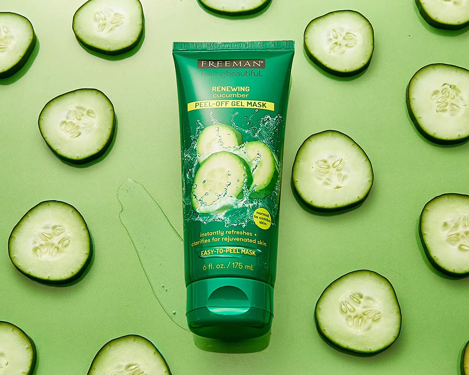 Freeman Renewing Cucumber Peel-Off Gel Mask - 6oz