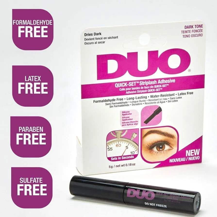 Duo Quick Set Striplash Adhesive Eyelash Glue - Dark Tone - Image 2