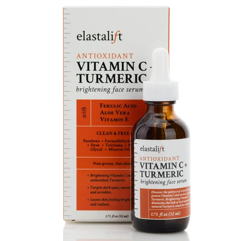 Elastalift Antioxidant Vitamin C + Turmeric Brightening Face Serum - 52ML