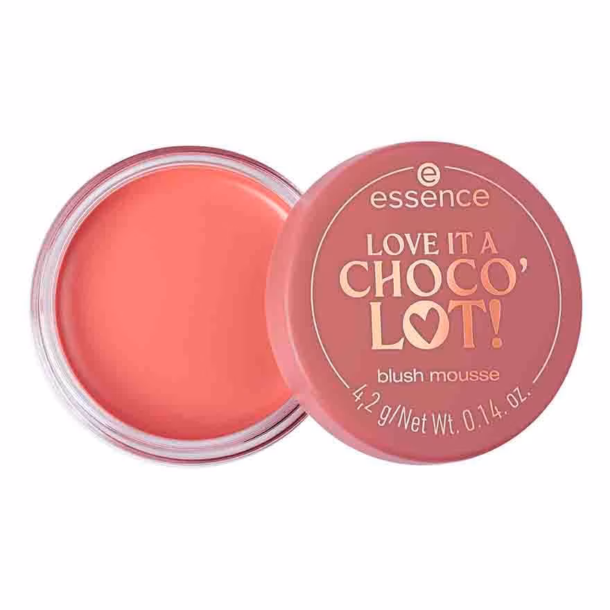 Essence Love It A Choco Lot Blush Mousse - 01 Chocoholic Cream - Image 2