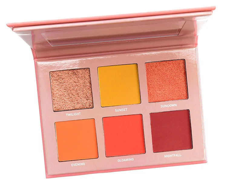 Coloured raine sunset chic eyeshadow palette