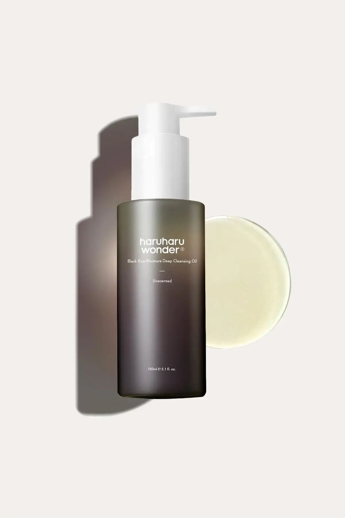 Haruharu Wonder Black Rice Moisture Deep Cleansing Oil Unscented - 150ml - Image 3