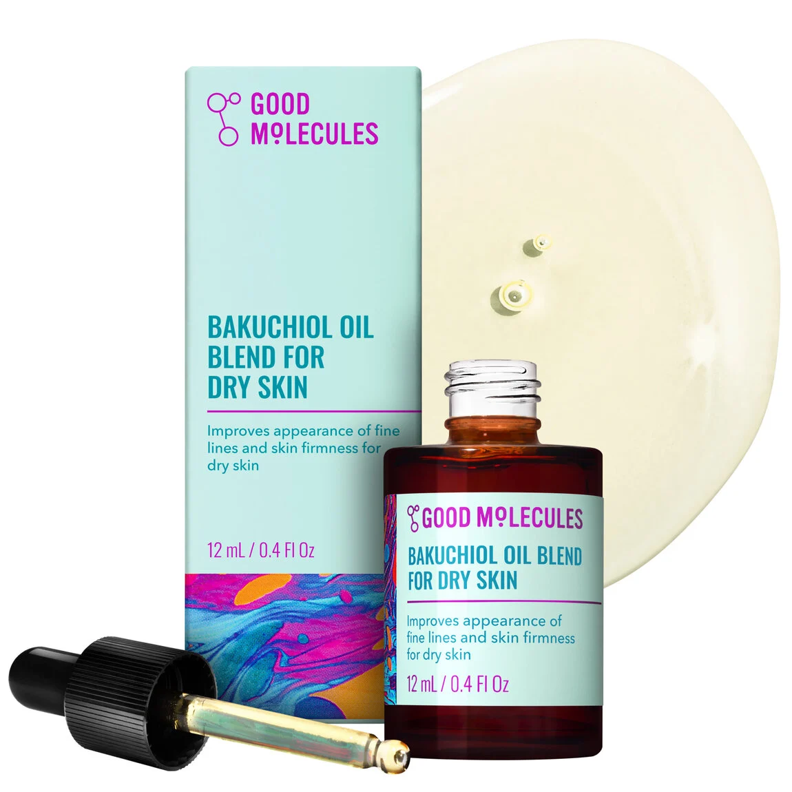 Good Molecules Bakuchiol Oil Blend for Dry Skin 12ml