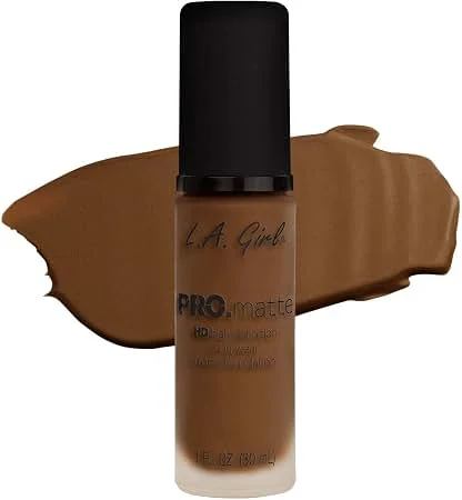 L.A. Girl Pro Matte Long Wear Foundation in Cappuccino (GLM684)