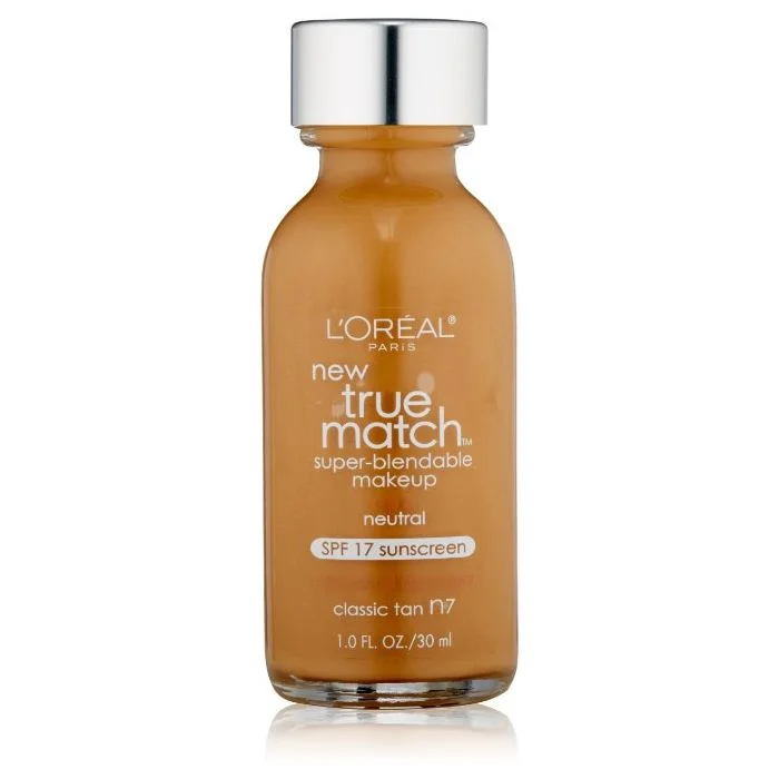 L'Oréal Paris True Match Super-Blendable Foundation in Classic Tan (N7)
