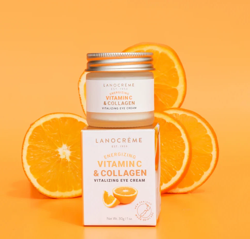 Lanocreme Energizing Vitamin C & Collagen Vitalizing Eye Cream (30g)
