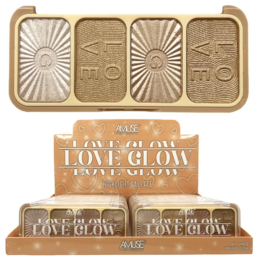 Amuse Love Glow Highlight Palette - 20g