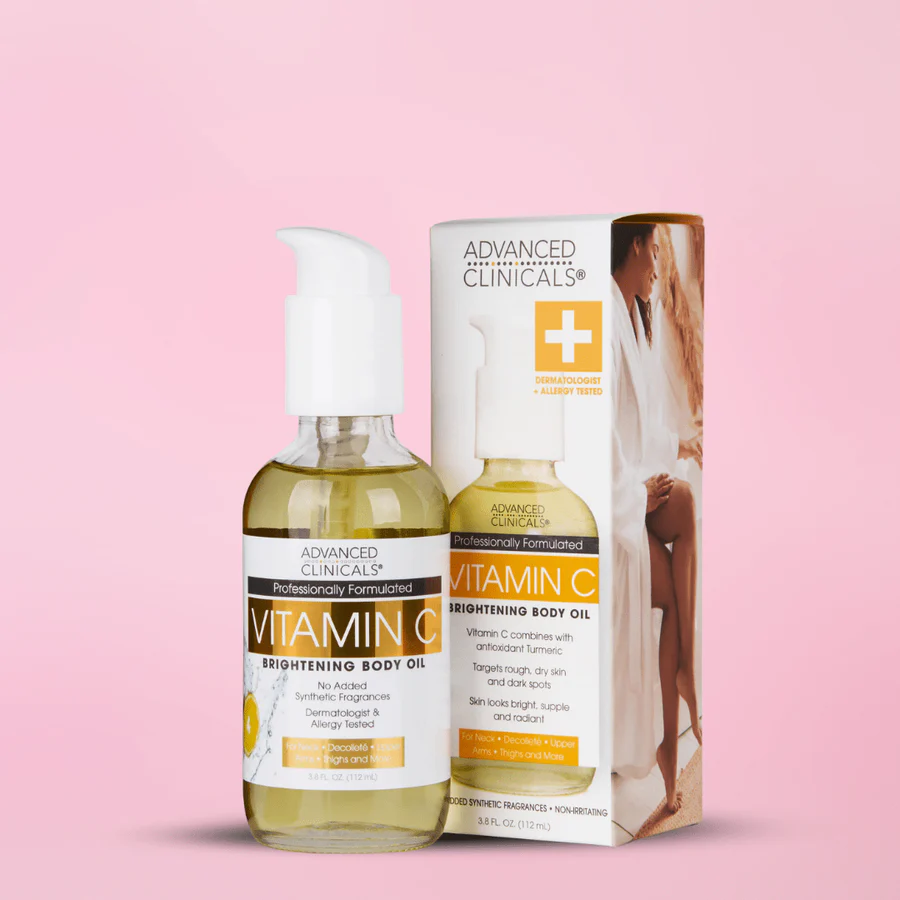 Advanced Clinicals Vitamin C Brightening Oil - 112ml - Image 2