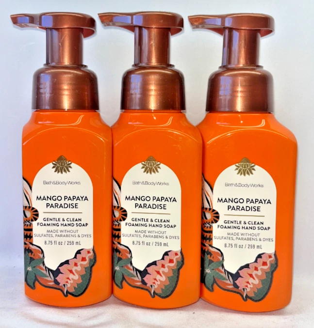 Bath & Body Works Mango Papaya Paradise Gentle Foaming Hand Soap 259ML