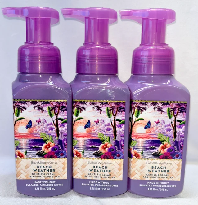 Bath & Body Works Beach Weather Gentle & Clean Foaming Hand Soap, 259 ml