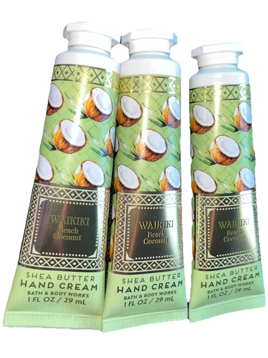 Bath and Body Works Waikiki Beach Coconut Hand Cream 29mL