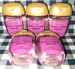 Bath & Body Works 1 Black Cherry Merlot PocketBac Hand GEL Sanitizer 29ml