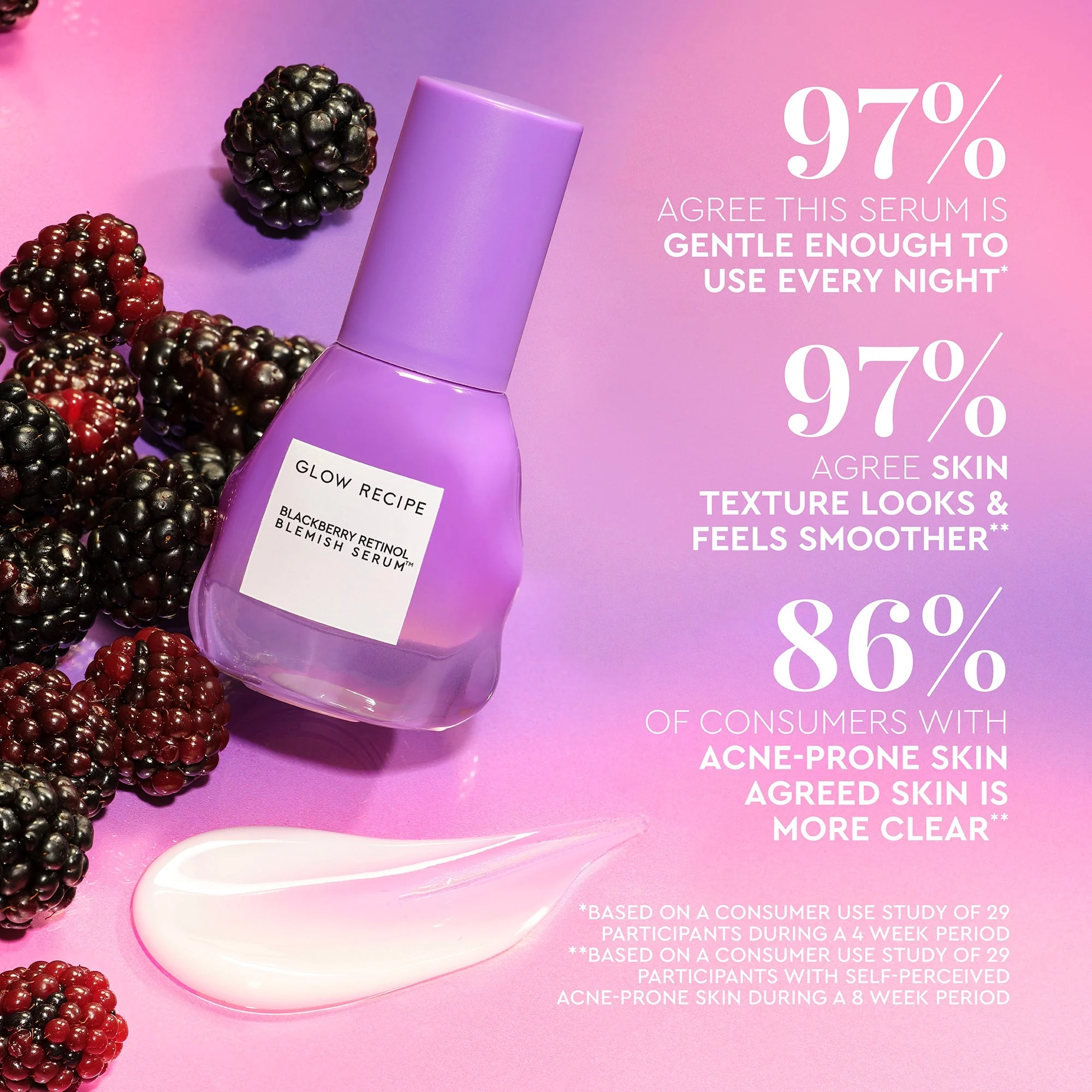 Glow Recipe Blackberry Retinol Blemish Serum - 30ml - Image 2