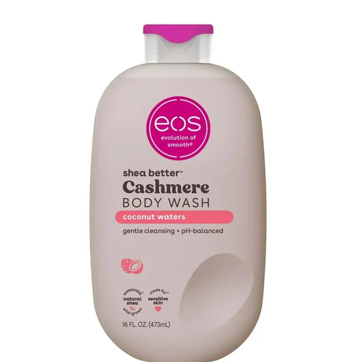 EOS Shea Better Cashmere Body Wash Coconut Waters - 16oz - Image 3
