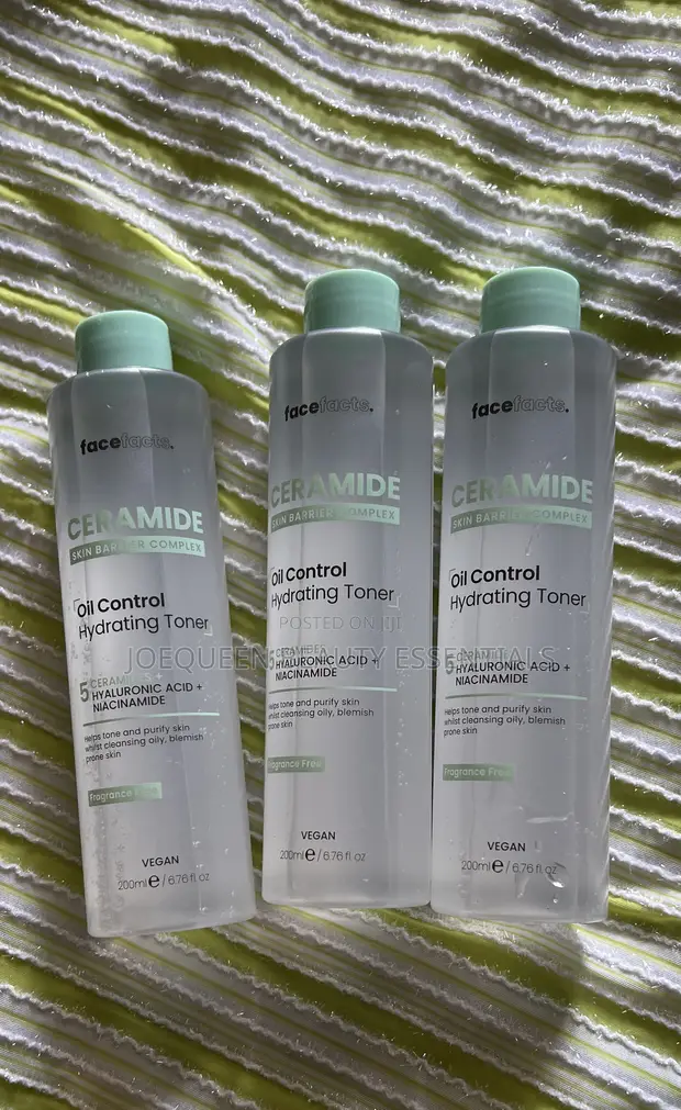 Face Facts Ceramide Oil Control Hydrating Toner 200ml