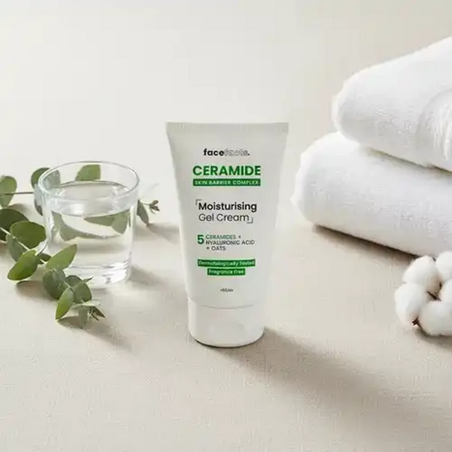 Face Facts Ceramide Moisturising Gel Cream - 50ml - Image 4