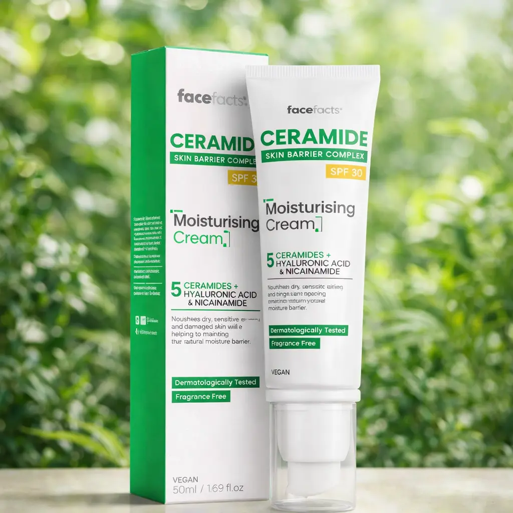 Face Facts Ceramide SPF 30 Moisturising Face Cream - 50ml