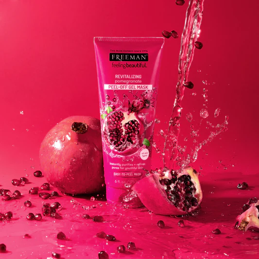 Freeman Revitalizing Pomegranate Peel-Off Gel Mask - 6oz