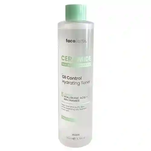 Face Facts Ceramide Oil Control Hydrating Toner 200ml - Image 4