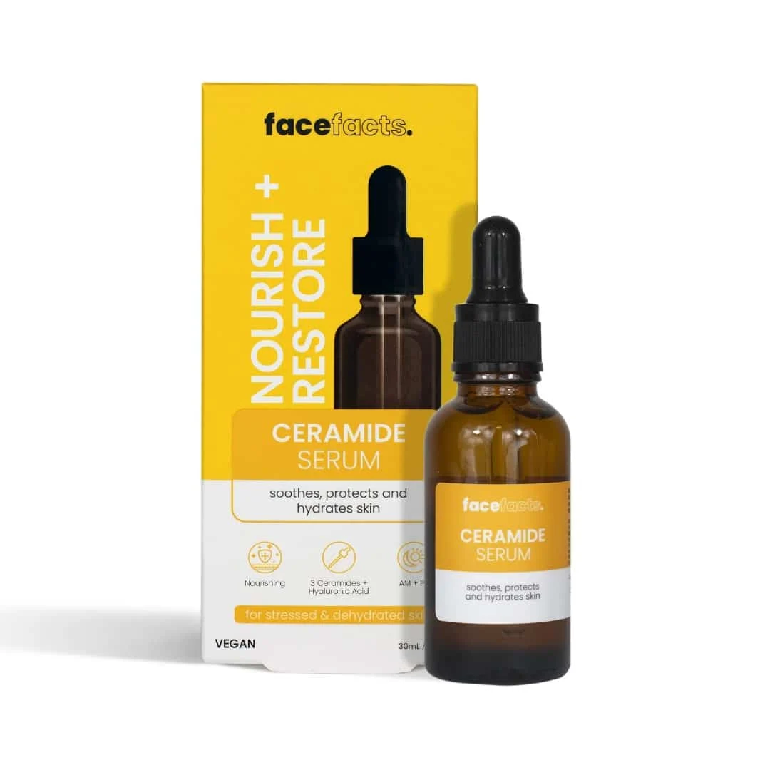 Face Facts Nourish + Restore Ceramide Facial Serum - 30ml
