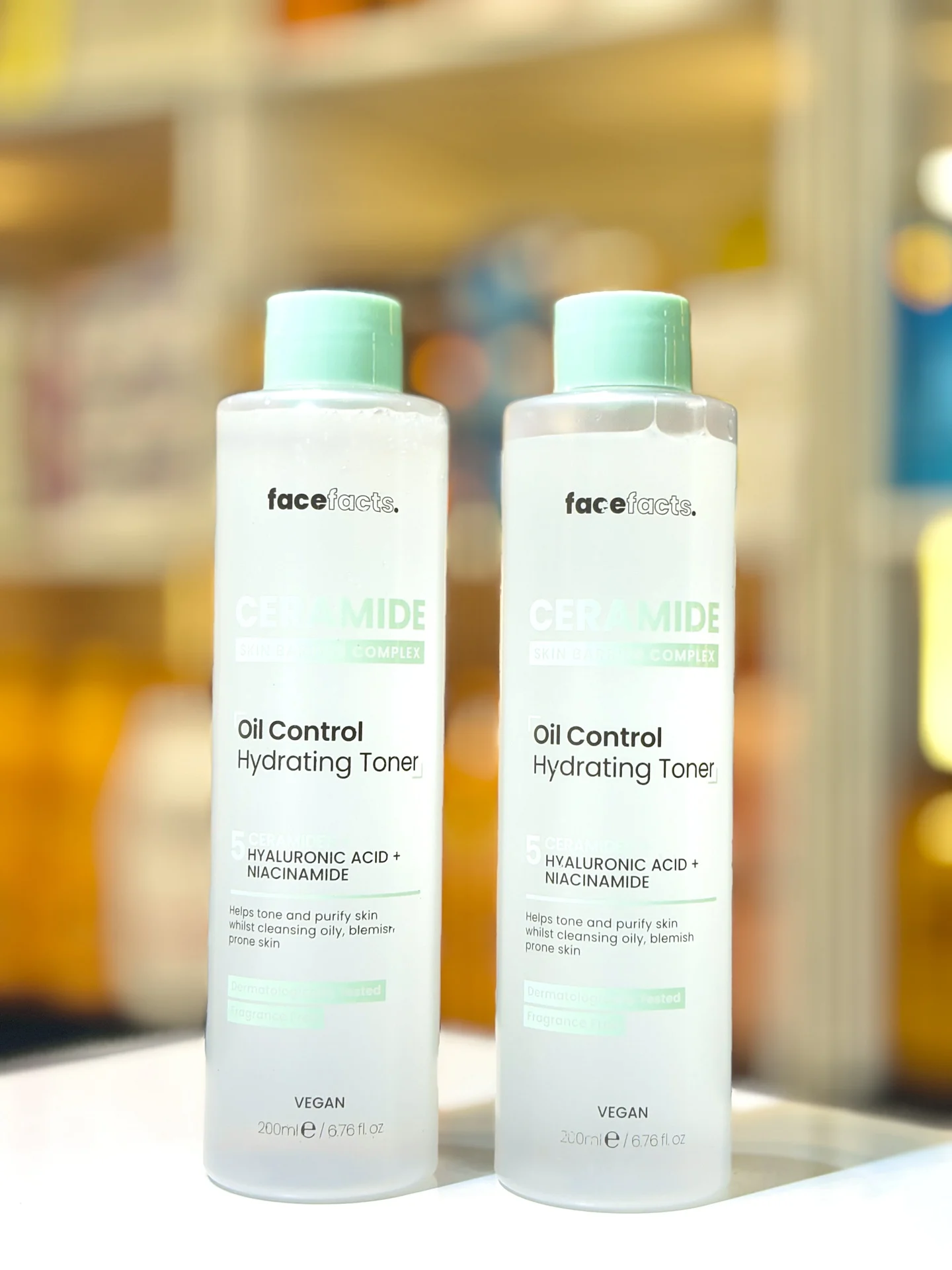 Face Facts Ceramide Oil Control Hydrating Toner 200ml - Image 2