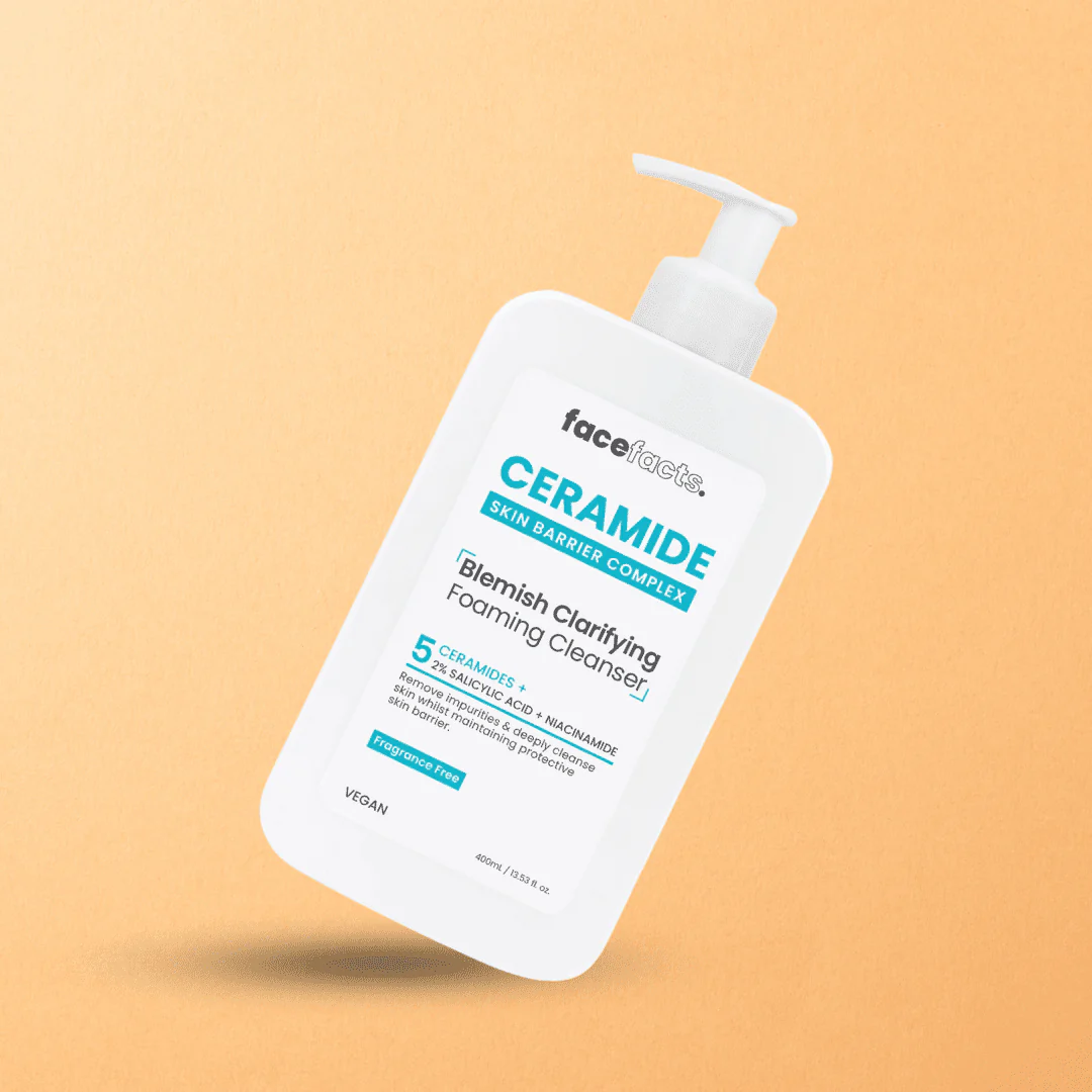 Face Facts Ceramide Blemish Clarifying Foaming Cleanser - 400ml - Image 2