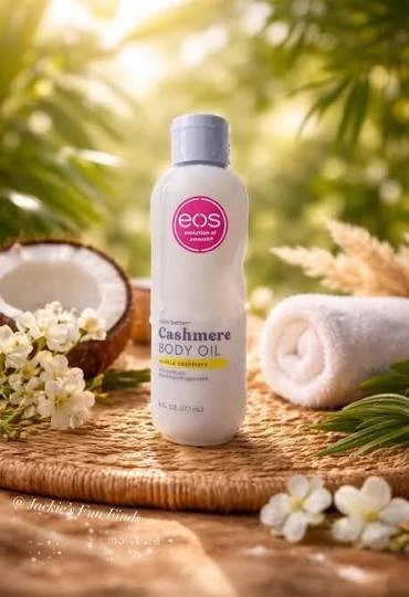 EOS Shea Better Vanilla Cashmere Body Oil - 177ML - Image 3
