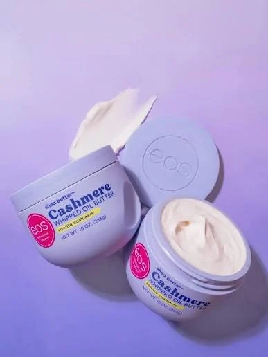 EOS Shea Better Whipped Oil Butter Vanilla Cashmere Moisturizer - 283g