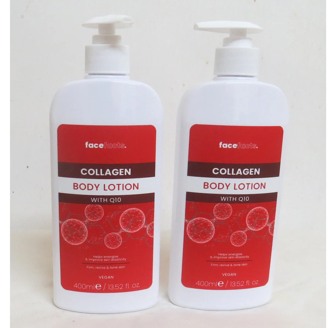 Face Facts Collagen & Q10 Body Lotion - 400ml - Image 2