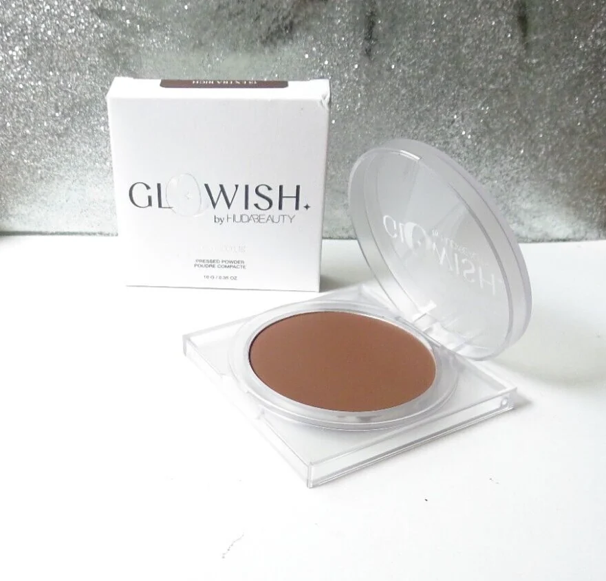 GloWish by Huda Beauty Luminous Pressed Powder 13 Extra Rich