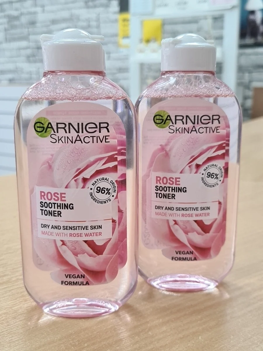 Garnier SkinActive Rose Soothing Toner - 200ml